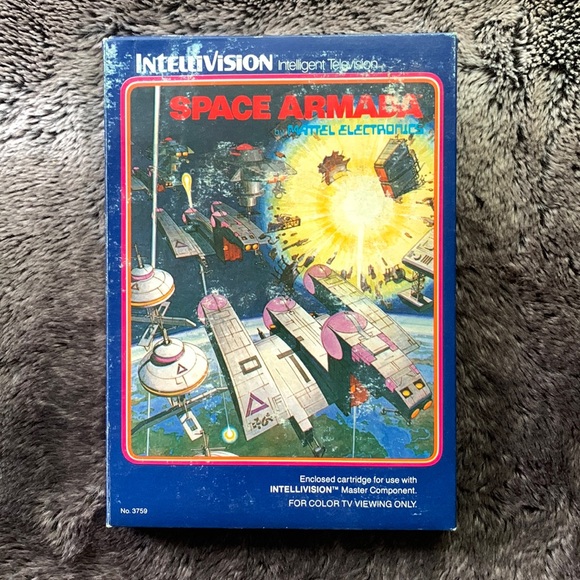 Space Armada Mattel Intellivision - Complete w/ Game, Box & Manual - Picture 1 of 3